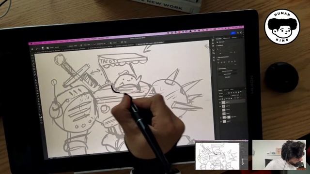 LIVE: Drawing a Humankind Mecha смотреть онлайн