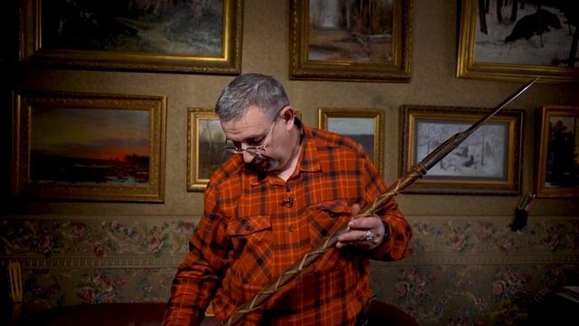 Коллекция старины XIX века: ножи, рогатина и уникальное ружье смотреть онлайн