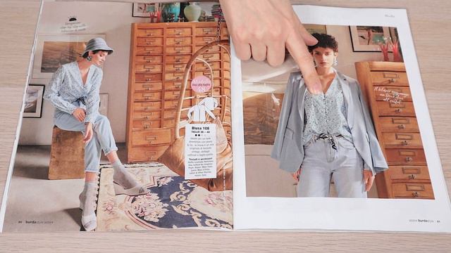 Sfogliamo il nuovo Burda Style marzo 2024 | Un punto alla volta смотреть онлайн