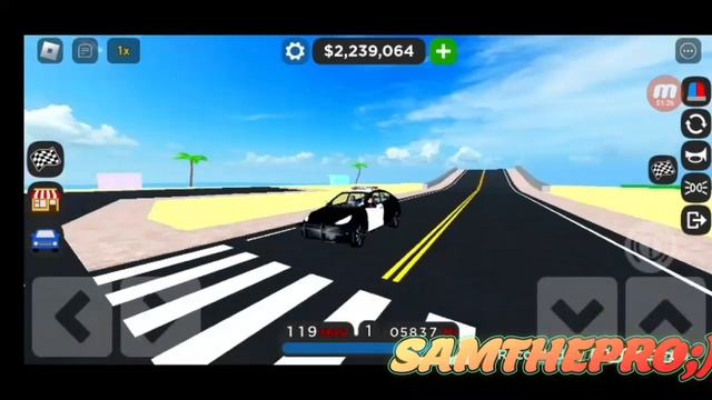 ROBLOX CAR DEALERSHIP TYCOON TESLA MODEL Y POLICE CAR CRASH TESTING смотреть онлайн