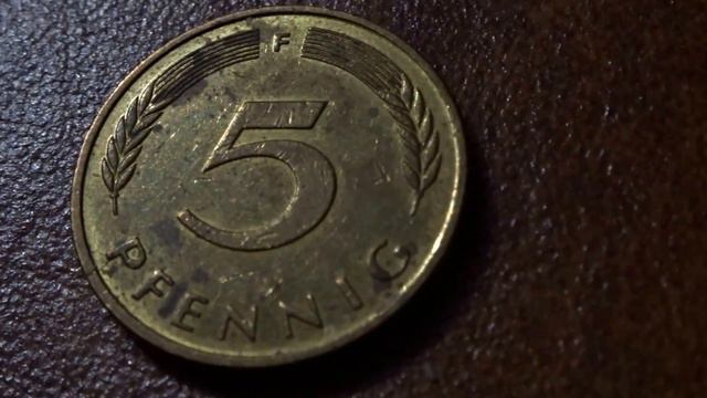 Монета 5 PFENNIG Германия 1993 Обзор и цена монеты сегодня смотреть онлайн