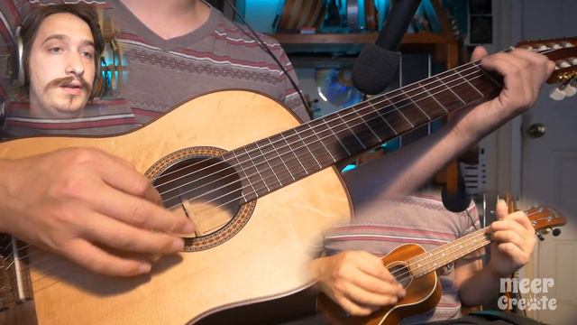 Molly Malone (Cockles and Mussels) | Guitar, Ukulele, Banjolele, Vocals, Melodica смотреть онлайн