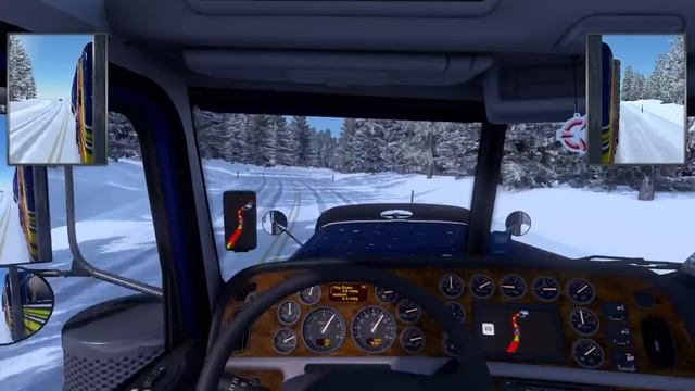 Peterbilt 389 Ultra Cab Sleeper- American Truck Simulator | Logitech G29 смотреть онлайн