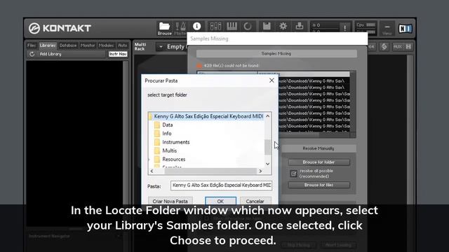 How to Resolve Issues with Missing Samples for a KONTAKT Library смотреть онлайн