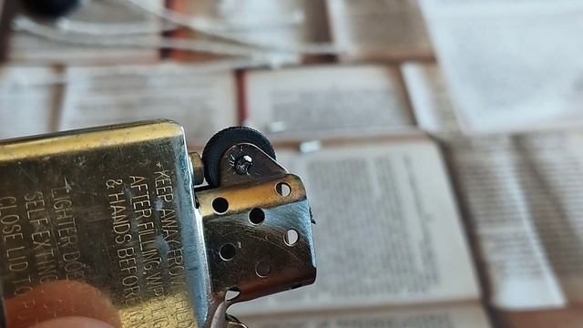 Нет искры в Zippo? Замена колесика-кресала на колесико с АЛИ смотреть онлайн