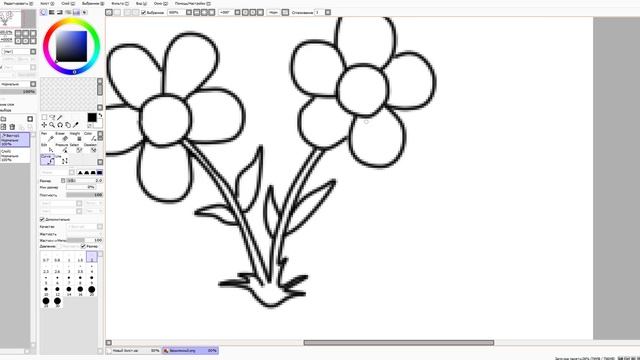 Paint Tool Sai ! Красиво рисуем мышкой! смотреть онлайн