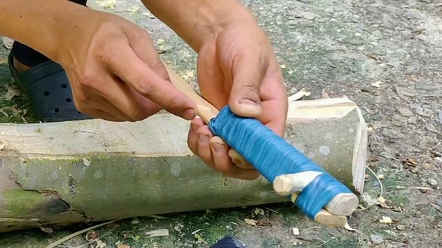 How to make Survival Bow and Arrow from Bamboo|DIY Bow and Arrow|Primitive Technology смотреть онлайн