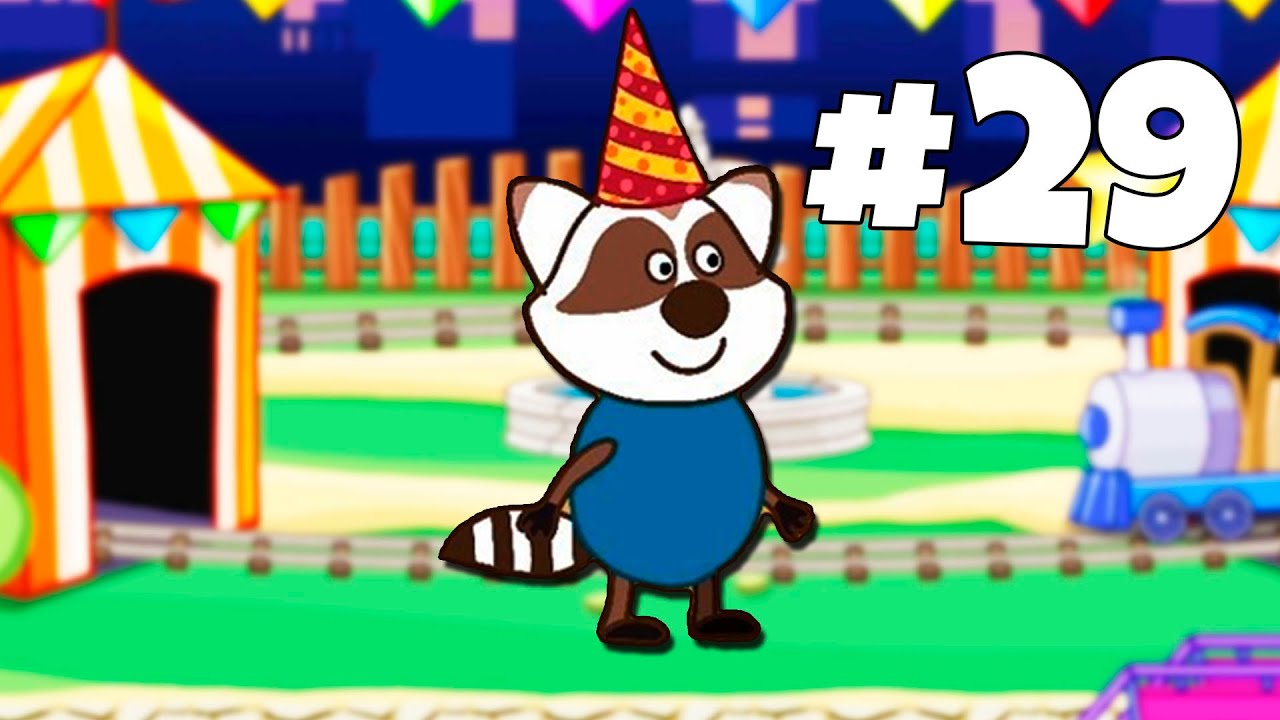 День рождение Луи. Игры на андроид. Семейка Гиппо. 29 серия на канале Baby Max. hippo. смотреть онлайн