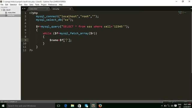 PHP Coding | PHP user Interface । $ POST , $row । $ POST , $row 10. 1 смотреть онлайн