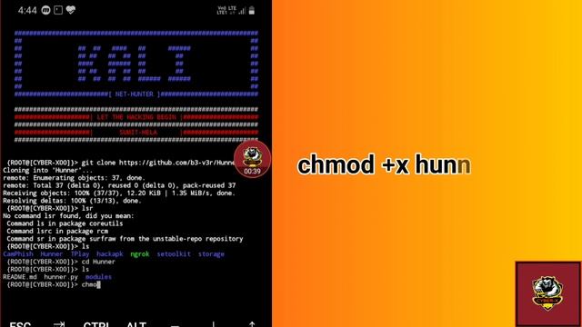 How to install hunner in termux. [Hindi] смотреть онлайн