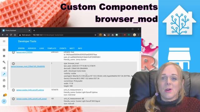 Home Assistant - Custom More Info With Browser Mod