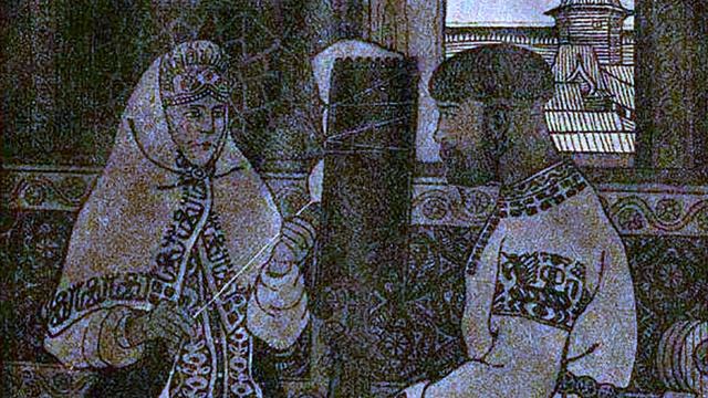 Отъезд Добрыни Никитича из дома смотреть онлайн