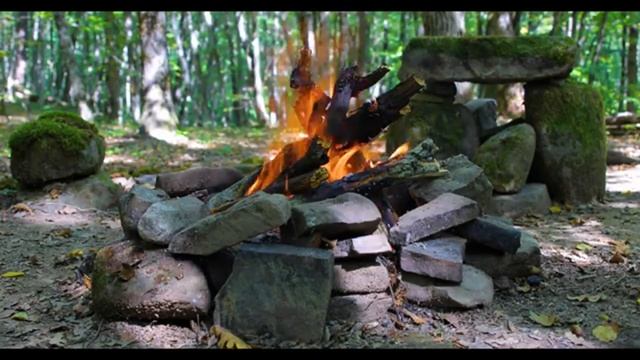 RELAXING.КОСТЁР в леу , ДЛЯ СНА.снятия стресса . Медитации.АSMR смотреть онлайн