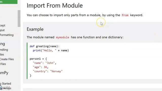Python Modules -TechConcepts смотреть онлайн