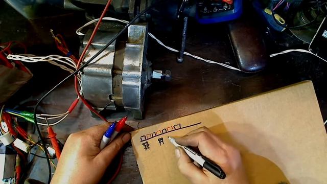 Из автогенератора делаем безколлекторный мотор. смотреть онлайн