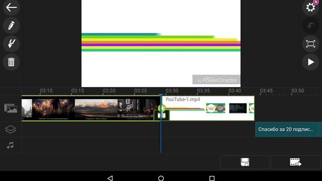 Tutorial:как вырезать часть видео в Power Director смотреть онлайн