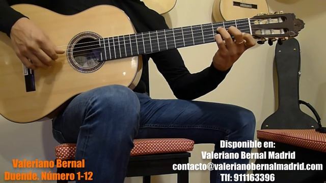 Guitarra flamenca Valeriano Bernal modelo Duende. DISPONIBLE смотреть онлайн
