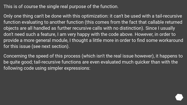 Does Python optimize tail recursion? смотреть онлайн