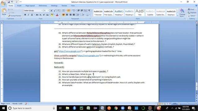 #Selenium#SeleniumTutorial#InterviewPrep#SeleniumInterview Selenium realtimeInterview QuestionsPart смотреть онлайн