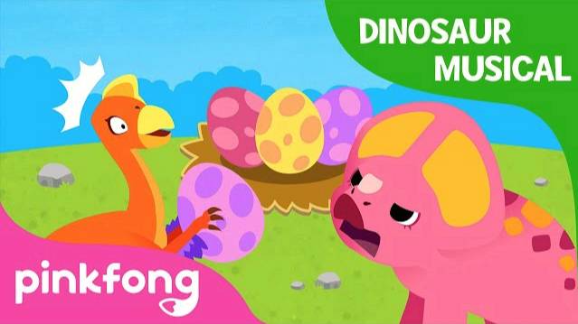 Oviraptor The Egg Thief | Dinosaur Musical | Dinosaur Story | Pinkfong Songs For Children