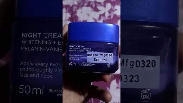 Loreal White Perfect Night Cream Review смотреть онлайн