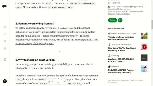 Best Way How To Install NPM Packages With an Exact Version смотреть онлайн