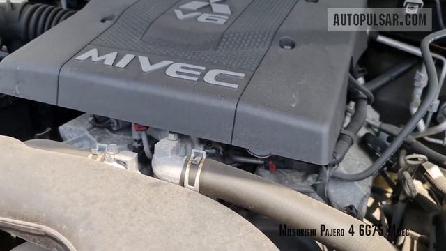 Автомобиль в разборе Mitsubishi Pajero 4 правый руль 6G75 automatic смотреть онлайн
