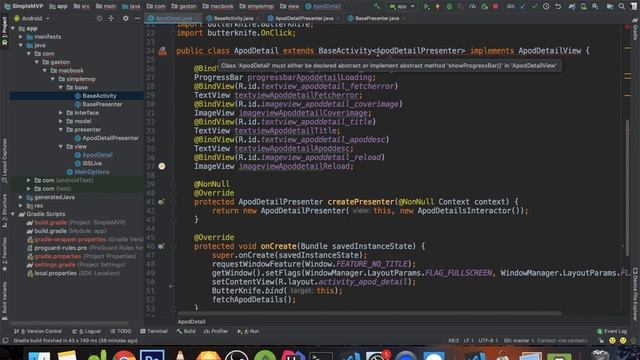 Android Studio - Arquitectura MVP (Explicación) смотреть онлайн
