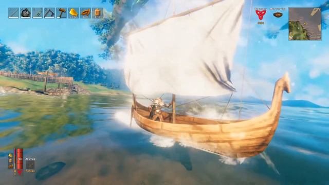 Valheim. Флот настоящего викинга смотреть онлайн