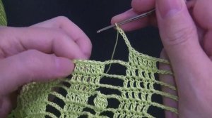 Скатерть " Весеннее настроение ". Часть 6.