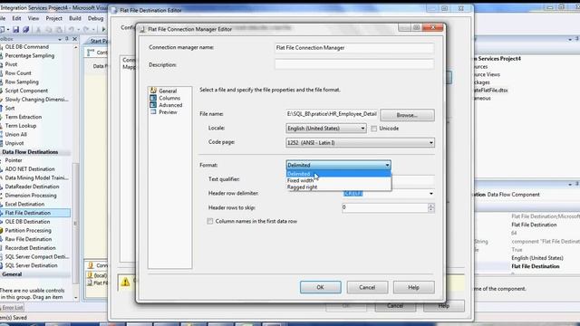 How to create text file and add date dynamically to a text file name in SSIS - 1.avi смотреть онлайн