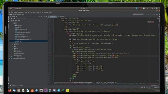 Сайт за 15 минут! Уроки HTML/CSS/Bootstrap/Javascript смотреть онлайн
