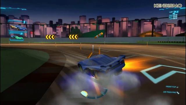 Lightyear Lightning McQueen race at Ginza Sprint, Cars 2 The Video Game PC Gameplay 1080p HD смотреть онлайн