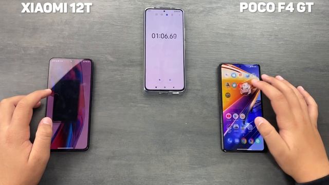 Xiaomi 12T VS Poco F4 GT - First SPEED TEST смотреть онлайн