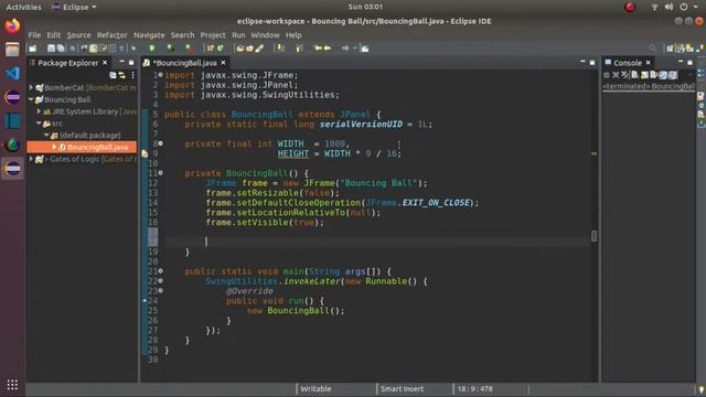 Java Swing Components | Graphics | Timer смотреть онлайн
