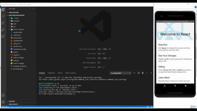 Project Setup - React Native Chat App using Firebase Realtime Database смотреть онлайн