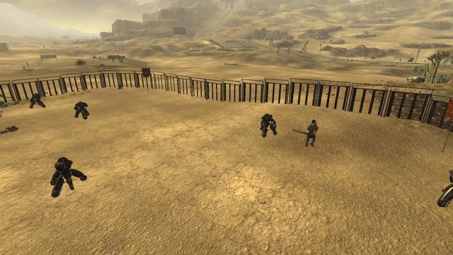 Legate Lanius vs 10 DC Super Mutants vs 6 Enclave Sentry Bots vs 15 NCR Troopers смотреть онлайн