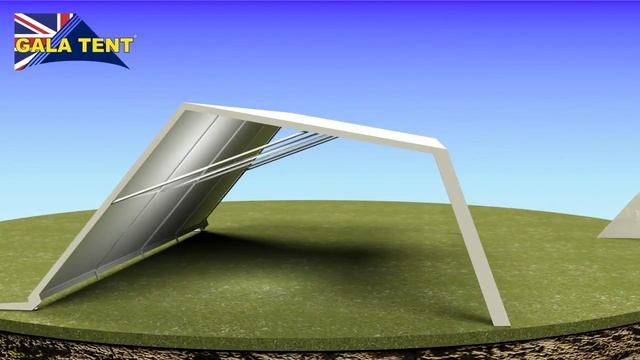 6m X 8m How To Erect A Gala Tent PE Marquee - Assembly Instructions