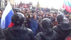 Митинг Навального 07.10.2017 Москва