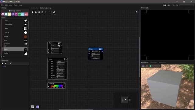 Using Fill Nodes in Material Maker смотреть онлайн