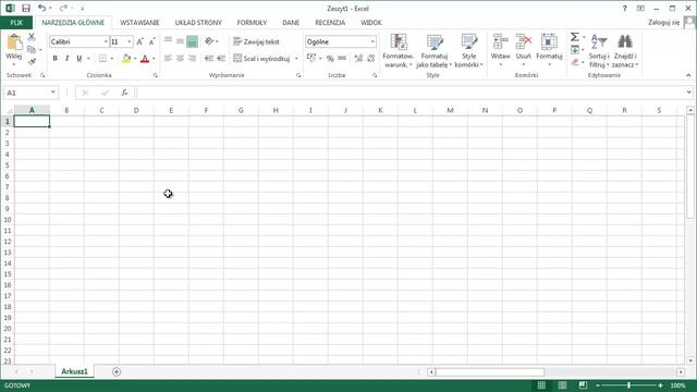 Excel Kurs Podstawowy #3 Wprowadzenie - Jak poruszać się po arkuszu? смотреть онлайн