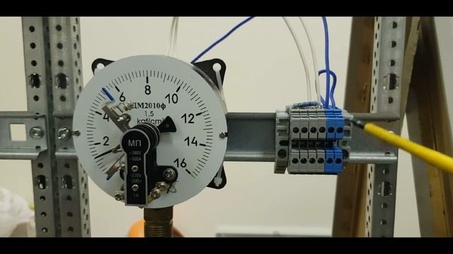 Пожаротушение Поток3Н. Часть 3. Подключение электроконтактного манометра смотреть онлайн