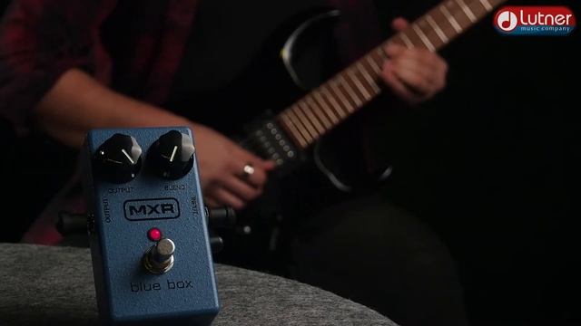 Гитарная педаль эффектов Dunlop MXR M103 Blue Box Octave Fuzz смотреть онлайн