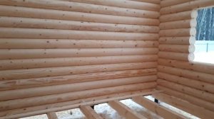 Планировка одноэтажного дома из бревна