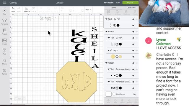 Cricut Design Space Class - Vertical Text смотреть онлайн