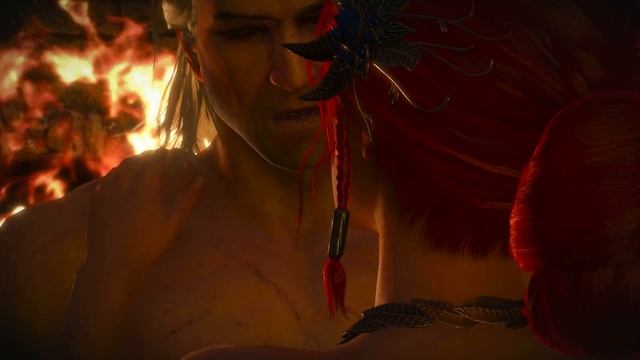 Ведьмак 3 : Сцена на маяке (Трисс) смотреть онлайн