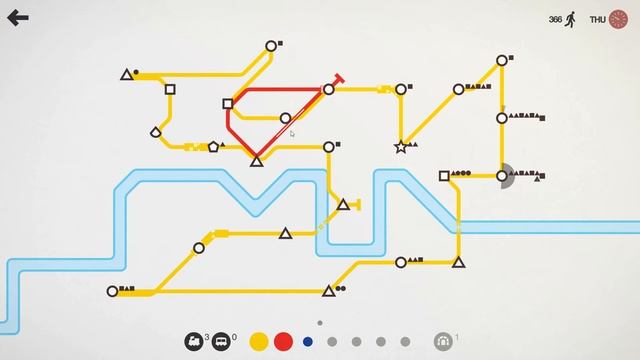 Mini Metro - Basic tutorial - London Map смотреть онлайн