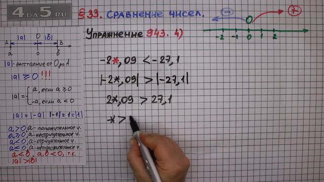 Упражнение № 943 (вариант 4) – Математика 6 класс – Мерзляк А.Г., Полонский В.Б., Якир М.С. смотреть онлайн