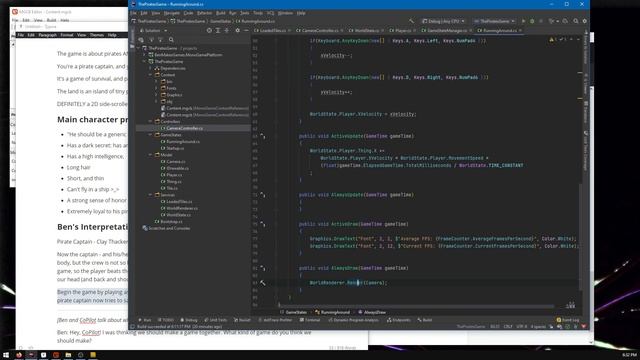 dec 13: making a game with CoPilot & GPT-2, Episode #9: Getting Started on Camera Logic смотреть онлайн