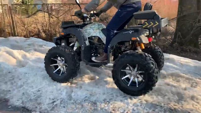 #3 проходимість квадроцикла 250сс по снігу смотреть онлайн